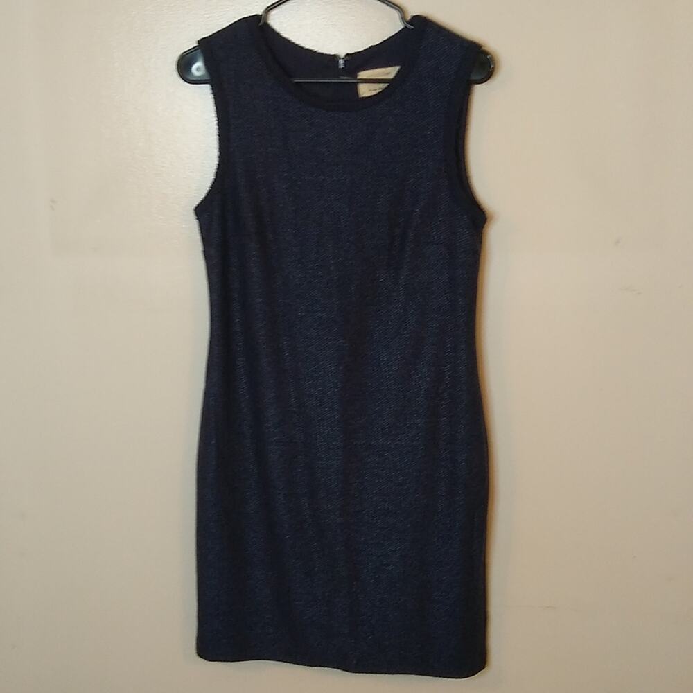 Nicole Miller Artelier women's size small Navy Blue  dress. Made in USA